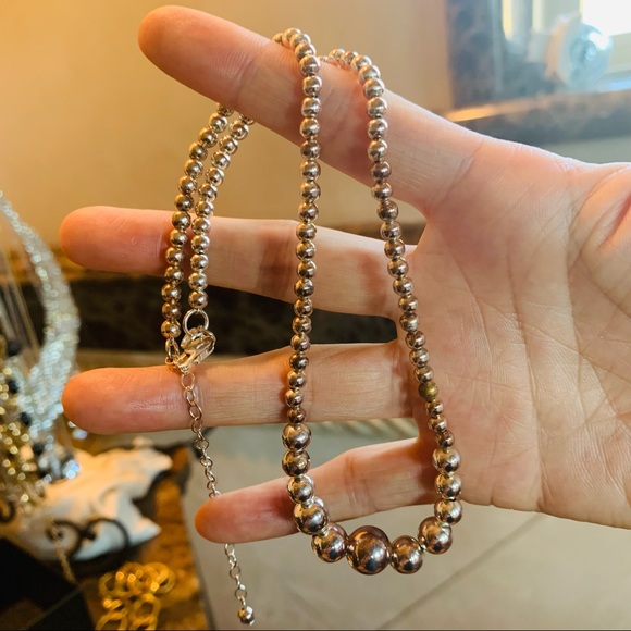 Vintage FAS Thai 925 necklace - Picture 3 of 5